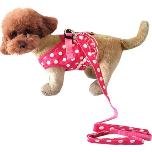 Pet Chest Straps, Small Dogs, Ladies' Wave Point Leashes, Pet Dog Leashes, Teddy Pomeranian Leashes Wholesale, Pet Dog Supplies