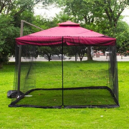 2021 New Outdoor Mosquito Net Umbrella Home Bed Roman Umbrella Mesh Netting Mosquito Insect Net Single/Double-door Umbrella Tent