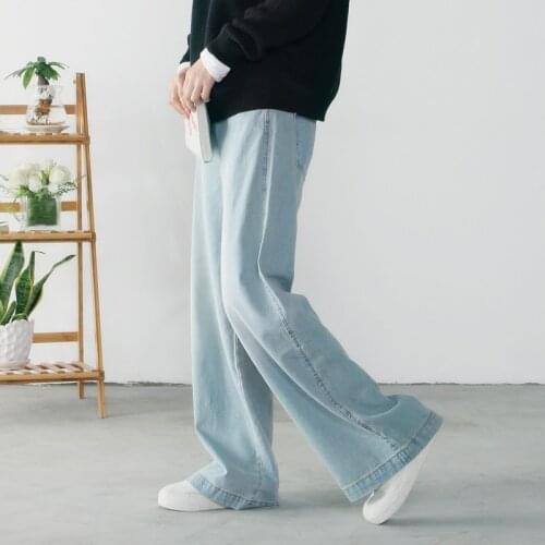 New Solid Harajuku Plus Size XS-4XL Fleece Loose Wide Leg Pants Jeans Women Casual Jeans Summer Autumn Warm Denim Trousers