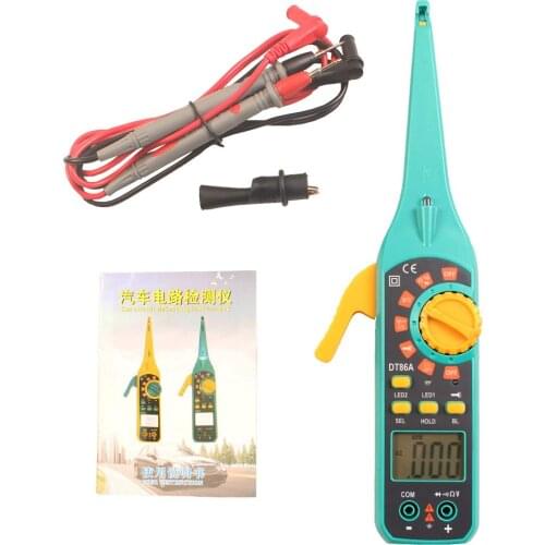 The Latest EX-Factory Price MST-DT86A Automotive Circuit Tester, Digital Multimeter ，On-board Battery Maintenance Tools