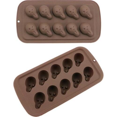 Silicone Chocolate Mold 3D Shapes Baking Candy Molds Non-stick Pure Silicone Mold For Chocolate, Fat Bombs, Cake Decoration
