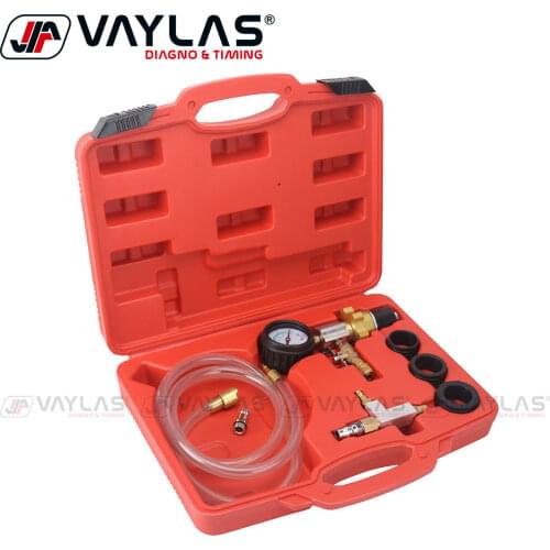 Cooling System Vacuum Purge & Refill Kit Vacuum Water Tank Antifreeze Replacement Tools Set Coolant Change Filler Tool