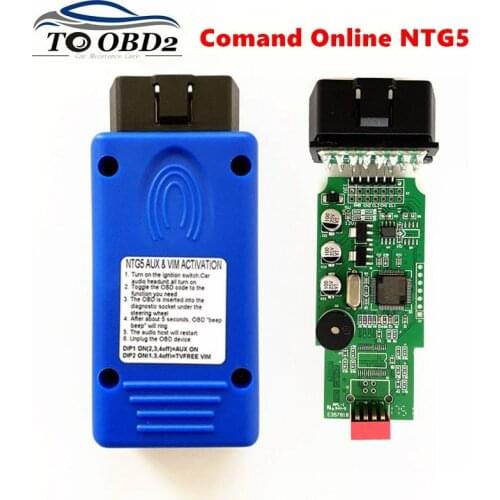 High quality NTG5 AUX for Benz C/GLC/S/V CLASS W205 X253 W222 W447 NTG 5 COMAND Online OBD AUX & VIM IN Activator