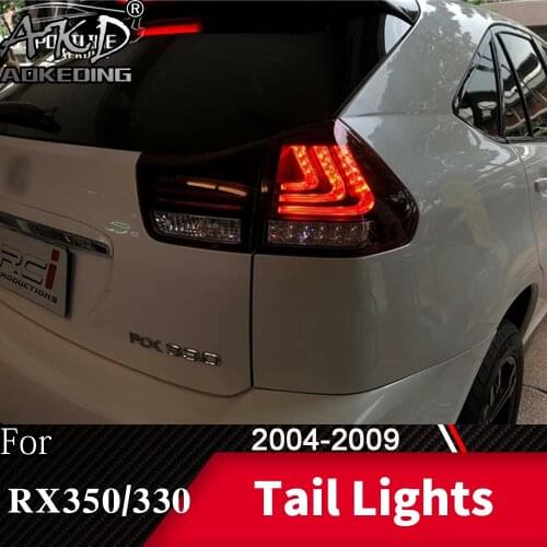 Tail Lamp For Car Lexus RX350 2004-2009 RX330 LED Tail Lights Fog Lights Daytime Running Lights DRL Tuning Cars Car Accessories