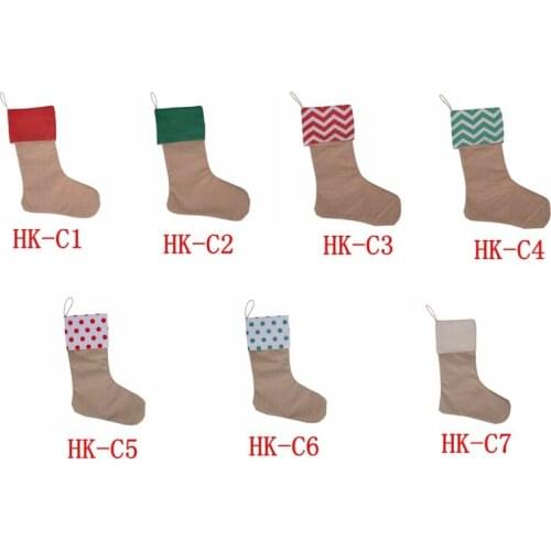 20pcs/lot Free shipping Christmas stockings Christmas gift bag stocking stock Christmas tree decoration socks