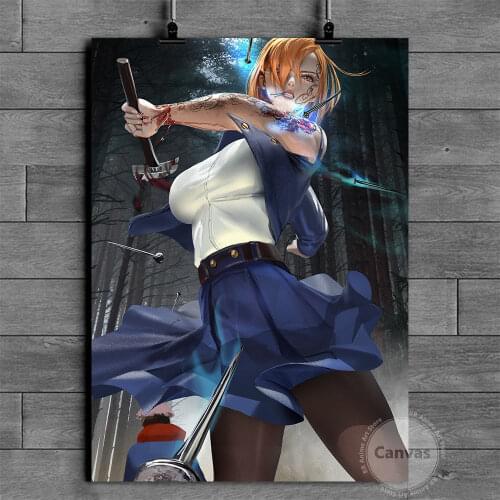 Anime sexy Kugisaki Jujutsu Kaisen Poster Pictures Home Manga Decoration Paintings Canvas HD Prints Wall Art Modular Living Room