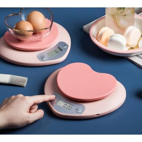 Household commercial high precision one button zero usb charging free switching unit hd display electronic scale J06