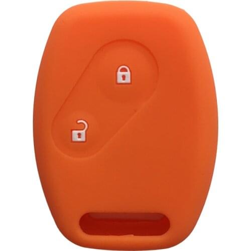 For Honda City/Accord/Civic/CR-V/Fit Pilot S2000 Stream Crosstour Insight Cr-z Silica Gel Shell Key Cover Case Remote Control