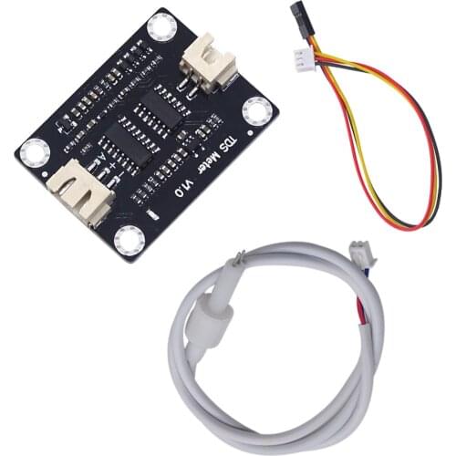 Water Conductivity Analog TDS Sensor Module Tester Waterproof Probe Liquid Detection Water Quality Monitoring For Arduino 3.3V