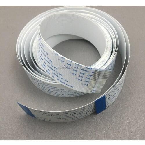 4PCS xp600 printer long date cable 26pins for Epson XP600 print head printhead wide format printer plotter FFC flat data cable