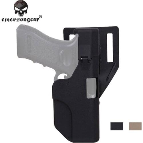 Emersongear Quick Release Fast Loaded Holster Tactical Belt Holster For Glock17/19/22/23/25 31 32 35 37