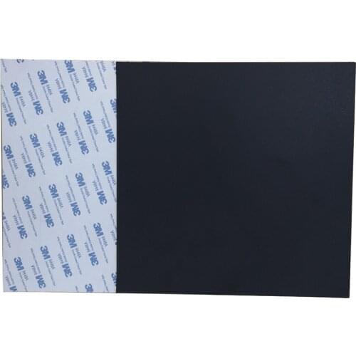 ENDER-3 235x235mm Adhesive Magnetic Print Bed Tape Print Surface Sticker Flex Plate black build tape For Creality i3 3D Printer