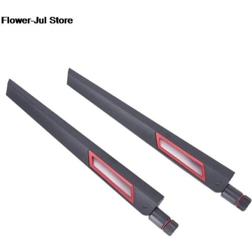 2PCS 10 dbi Dual band WIFI Antenna 2.4G 5G 5.8Gh RP SMA Male Universal Antennas Amplifier WLAN Router Antenne Booster