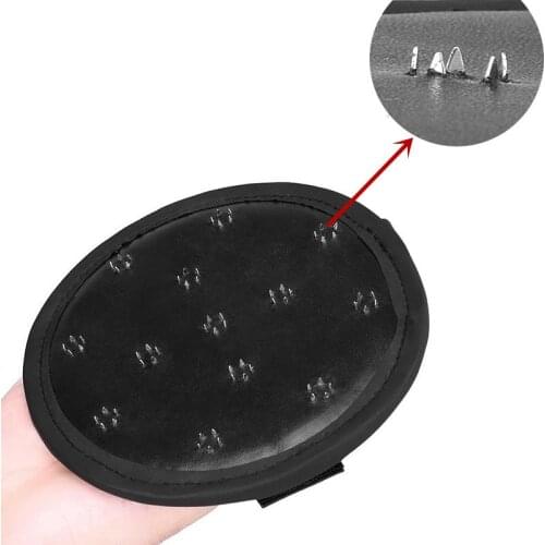 Leather Round Whip with nail spanking flogger Erotic Fetish Spanking BDSM Bondage Couple flirting BDSM slave sex toy