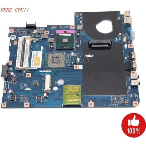 NOKOTION MBPPB02001 LA-4854P For acer aspire 5332 5732Z laptop motherboard intel gl40 ddr3 full test