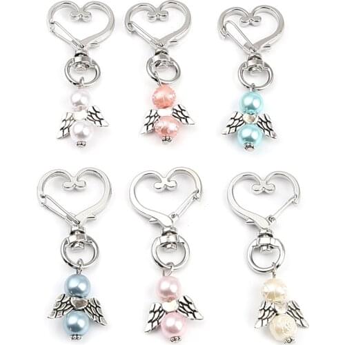 3 Pcs New Angel Zinc Based Alloy&Resin Stitch Marker DIY Sewing Tools Knitting Crochet Locking Round Hang Tag Crafts Accessories