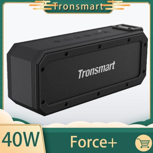 Tronsmart Element Force+ SoundPulse™ Portable Bluetooth 5.0 Speaker with IPX7 Waterproof 40W Max Output, 15H Playtime