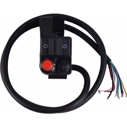7/8" 22mm Motorcycle Handlebar Controller Switch Horn Fog Lamp Light Start Switch Button For Honda YAMAHA BMW GS Dirt ATV