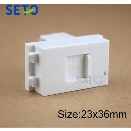 SeTo 128 Type Cat3 Telephone Module RJ11 Phone Connector Keystone For Wall Plate Socket