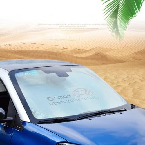 Car Styling Windshield Sun Visor Shield Protector Sunshade For Smart 451 453 fortwo forfour Car Accessories