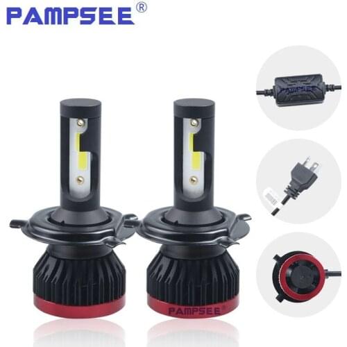 LED Car light h4 led bulb H7 headlight bulb H1 h3 H8 H9 H11 HB3/9005 HB4/9006 9004 9007 H27/880 Waterproof High/Low Beam Lamp P6