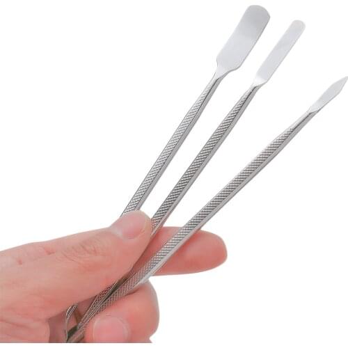 Universal 3 Pcs Metal Crowbar Mobile Phone Repairing Pry Opening Tools Mechanical Keyboard Main Box Tablet Screen Repairing