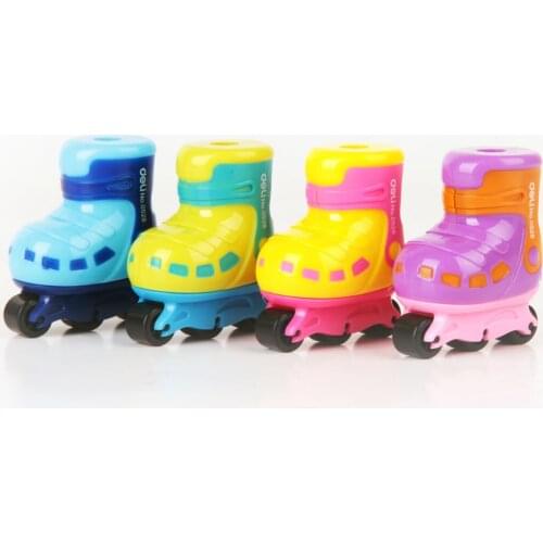 0528 skates creative pencil sharpener student prize gift cute stationery pencil charpener stationery items classroom supplies