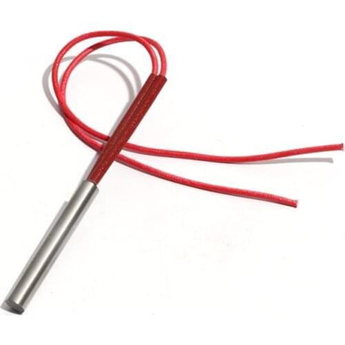 10PCS 9.5mm 62~75mm 201SUS Single Head Dual Cartridge Heater 110V/220V/380V 150W/160W/170W/180W Heating Element