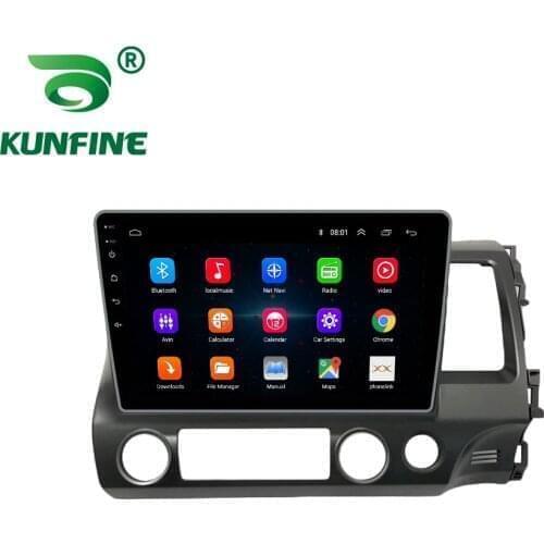 Android 10.0 Octa Core Car DVD GPS Navigation Player Deckless Car Stereo for Honda Civic 2004-2011 LHD RHD Radio Headunit Wifi