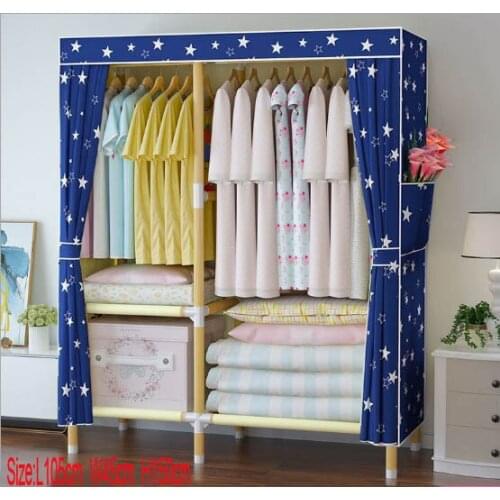 Wood Wardrobe length 105 cm