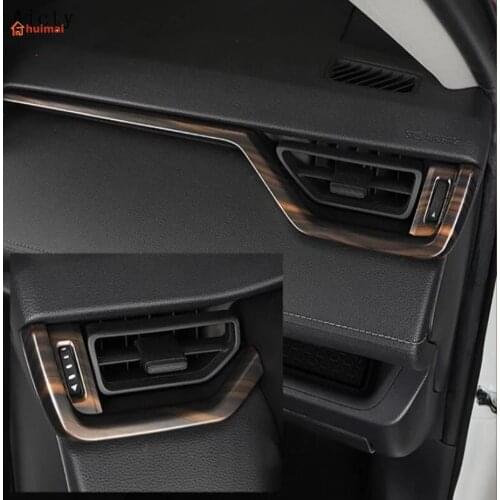 For Toyota RAV4 RAV 4 2019 2020 2021 LHD and RHD Interior Middle Panel Center Control Side Air Condition Cover trims Accessories