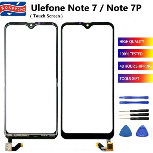 New Touch For Ulefone Note 7 Touch Screen Outer Glass Panel Lens Perfect Repalcement For Ulefone Note7 / note 7P Mobile Part