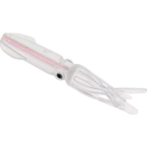 Soft Fishing Octopus Squid Bodies Skirts Lure Baits with Color Tube 10.5cm