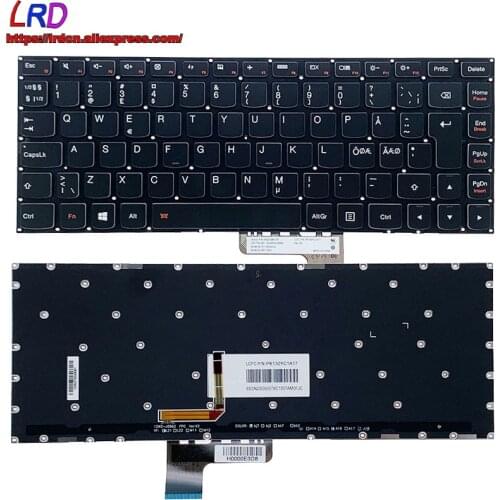 New Original NDC Nordic Backlit Keyboard for Lenovo Yoga 3 14 Yoga 700-14ISK Laptop SN20G60078