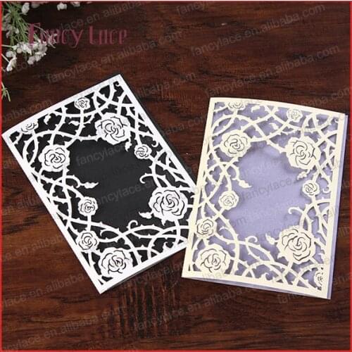 50pcs Wholesale Latest Design High Quality Customized Card/Greeting Cards/Invitation Cards/ Wedding Cards