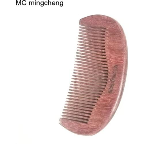 MC Natural Health Care Hair Comb Violet Wood Massage Anti-static Beard Combs Hair Brush Hairbrush Men Women