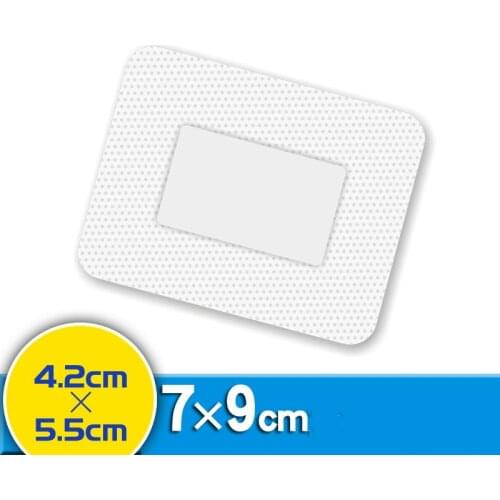 10PCs 7cmX9cm Large Size Hypoallergenic Non-woven Medical Adhesive Wound Dressing Band aid Bandage Large Wound First Aid Outdoor