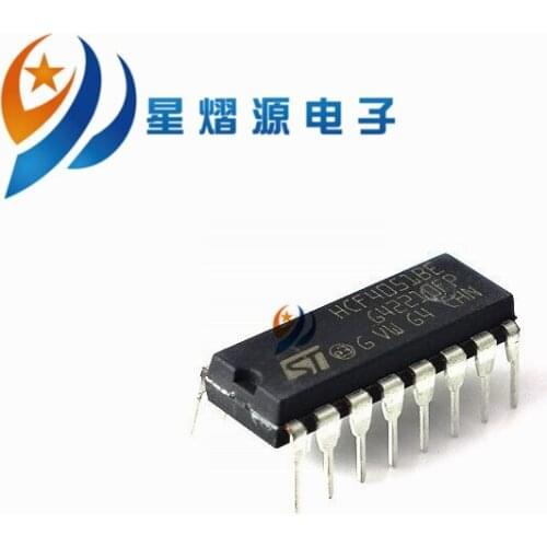 10PCS HCF4051BE HCF4051 4051 DIP NEW ORIGINAL IN STOCK