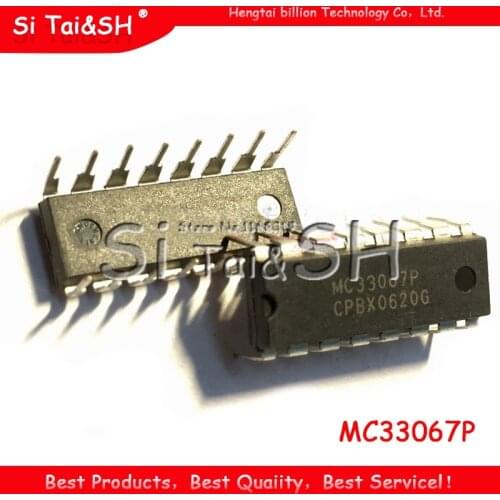 5pcs/lot MC33067P MC33067 DIP16 High Performance Zero Voltage Switching Resonant Mode Controller Dual Inline