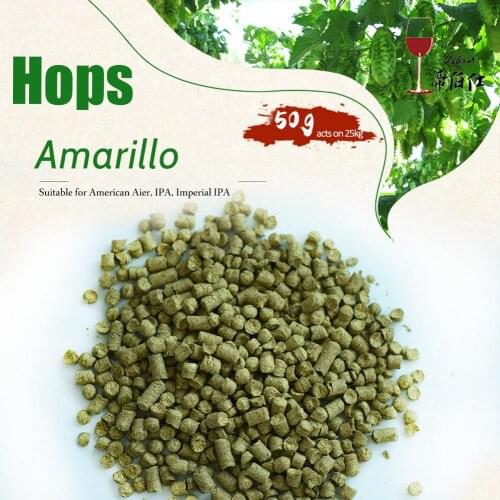 50g Amarillo hops yeast home brewed wine beer IPA, Cascade HallertauerMagnum Perle Simcoe Citra US Golding Warrior Mosaic