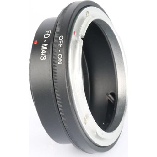 FD-M4/3 lens Adapter For Canon FD Lens to Micro 4/3 M4/3 Camera for Olympus EP2 EP3 EPL1 EPL2 EPL3 EPM1 EPM2 EM1 EM5 OMD GF1 GF3