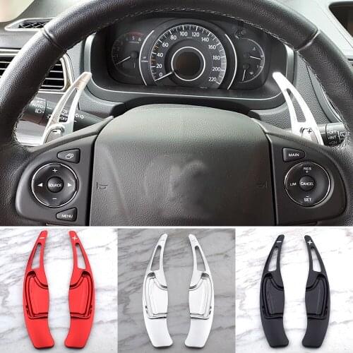 ANZULWANG For Honda Civic Gen 9 (2012 year) CRV(2016) Aluminum Steering Wheel Shift Paddle Shifter Extension Auto Car styling