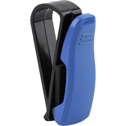 Black Auto Fastener Car Glasses Holder Auto Vehicle Visor Sunglass Eye Glasses Business Bank Card Ticket Holder Clip Support