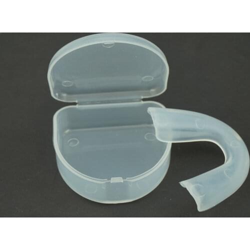 Free Shipping 2PCS/Lot Silicone Transparent Thermoforming Mouth Whitening Trays Dental Teeth dental equipment