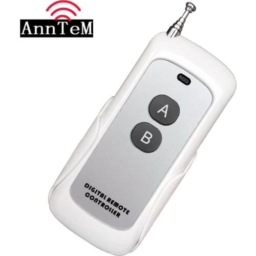 ANNTEM EV1527-AB wireless remote control 2CHRF transmitter white two-button remote wireless remote control switch launch