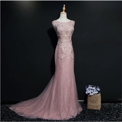 Bean pink mermaid beading long dress Medieval Renaissance drama stage Gown Victoria Marie Antoinette Belle opera
