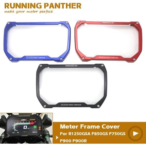 For BMW R1200GS R1250GS R1250GSA F850GS F750GS F900 F900R Motorcycle Meter Frame cover screen protector Cover Protection Parts