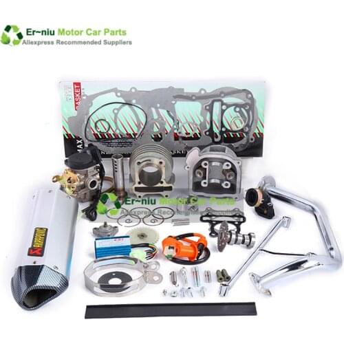 GY6 100 139qmb 139qma engine ,add power 30% ,Racing Camshaft CDI Muffler ,High Performance Exhaust ,Oil pump and