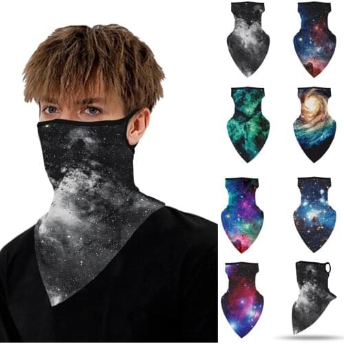 #H40 High Qaulity Print Outdoor Seamless Hiking Scarves Ear Hook Sports Scarf Neck Tube Face Dust Riding Headwear Bandana