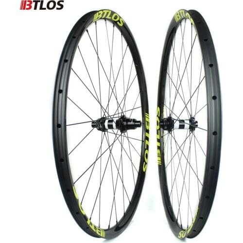 Carbon XC mtb disc wheels 29er mtb wheelset mtb bike 28x22mm Asymmetric tubeless Mountain bicycle WM-i22A-9